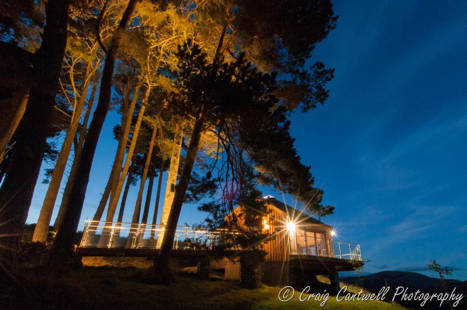 Dalnoid Cottages & Treehouses Nr Glenshee 外观 照片