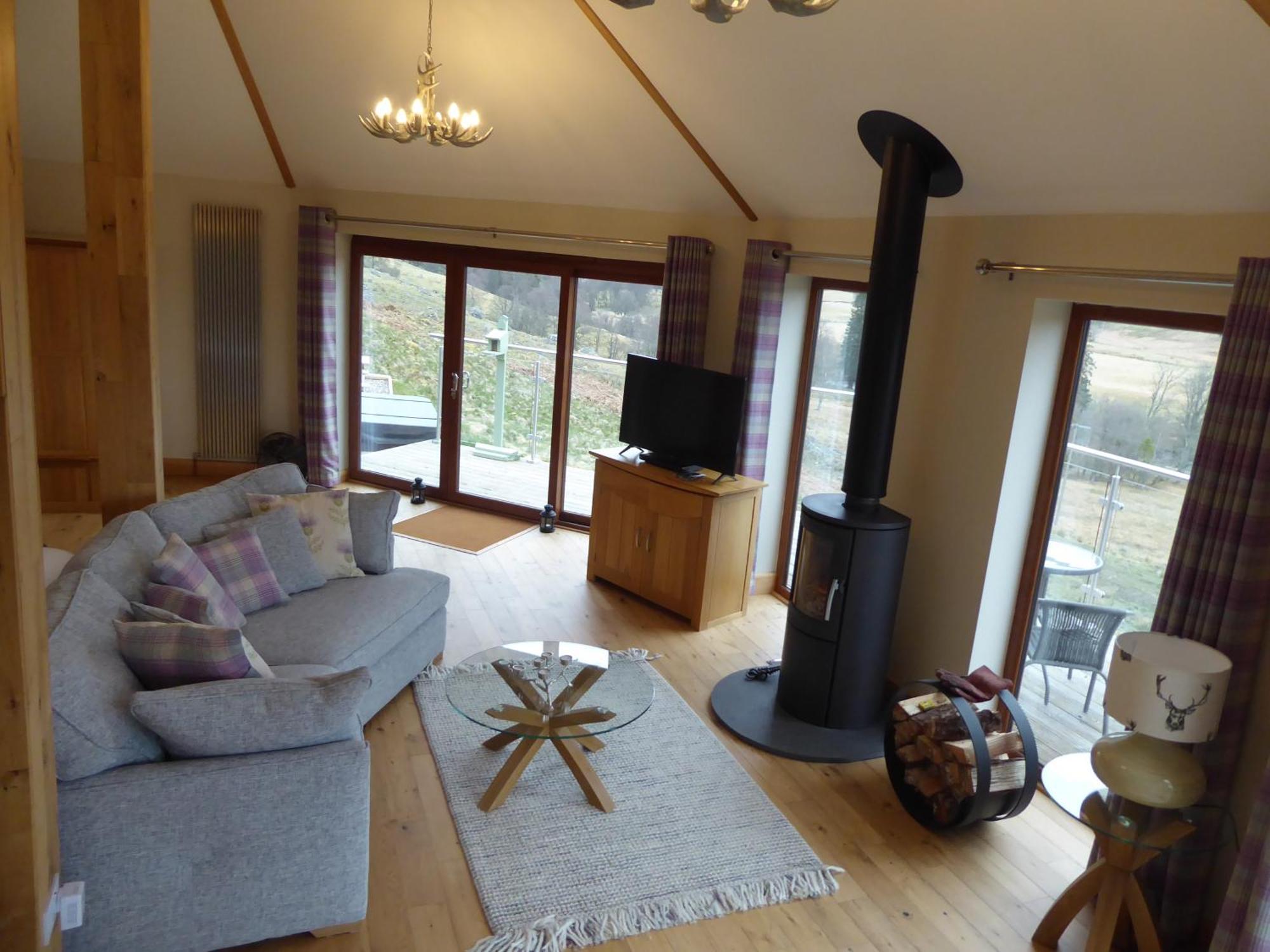 Dalnoid Cottages & Treehouses Nr Glenshee 外观 照片