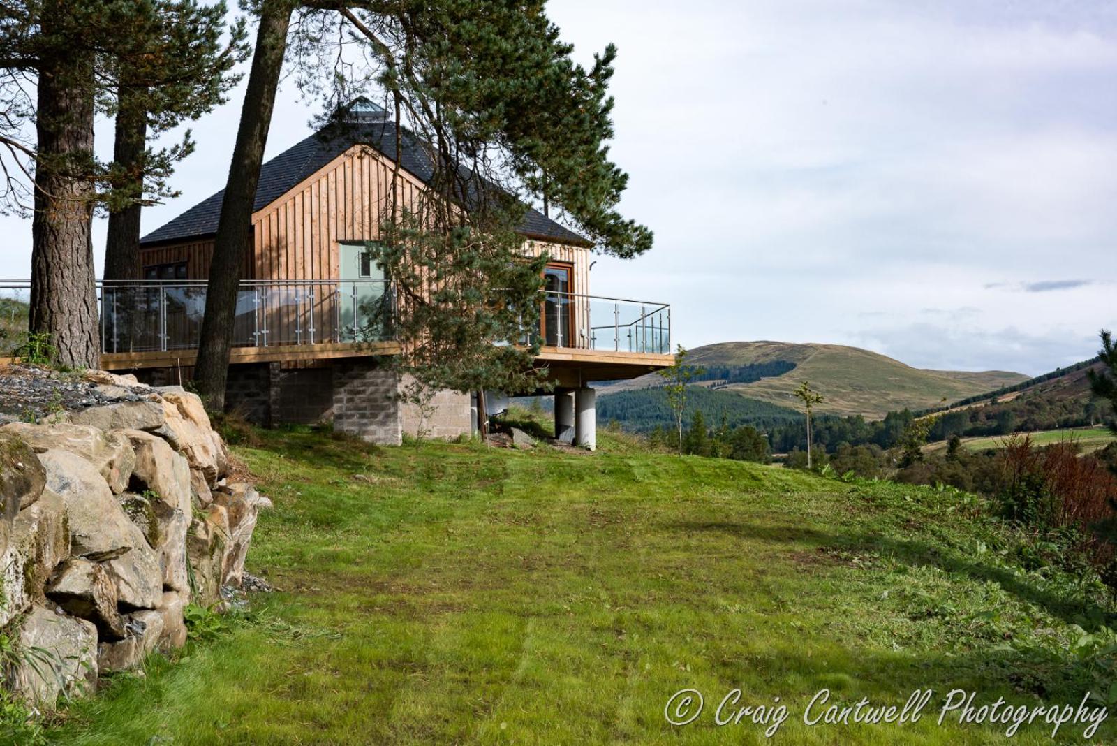 Dalnoid Cottages & Treehouses Nr Glenshee 外观 照片